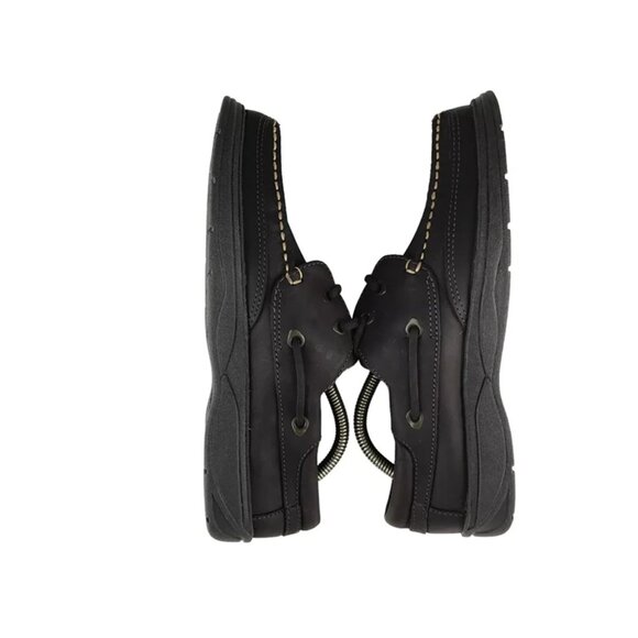 Lee Womens Dark Brown Mark Moc Toe Slip On Casual Boat Shoes Size US 6 M - Picture 7 of 10